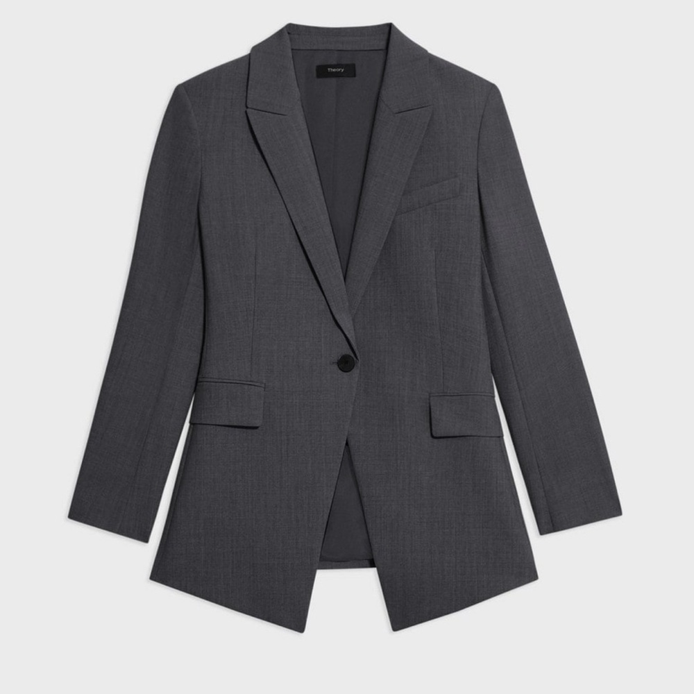 Theory gray blazer!